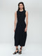 Jackie dress technical jersey | Black