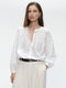 Kenta cotton blouse | White