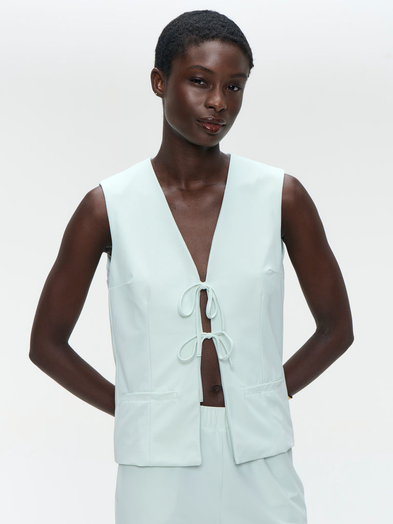 Villa structure tech jersay vest | Aloe