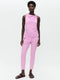 Marika stretch technical jersey top | Pink