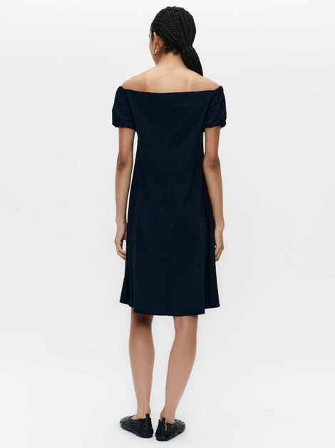 Goldie dress technical jersey | Blue