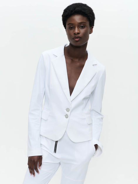 Solomon blazer technical jersey | White