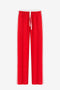 AntinyP structure tech jersey pants | Red