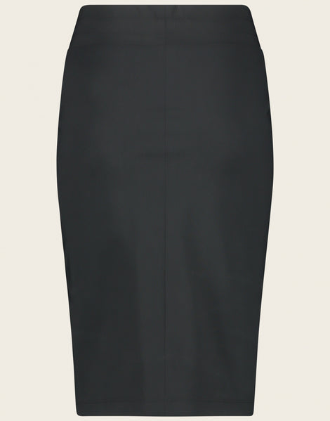 Skirt Kate Easy Wear Technical Jersey | Grigio Notte
