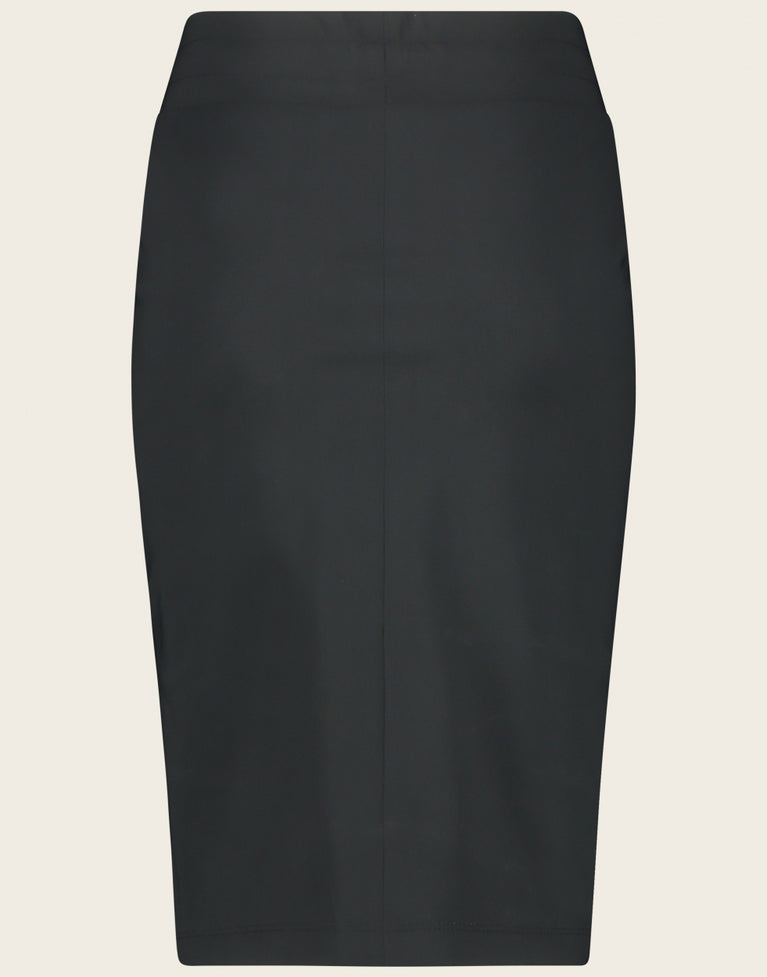 Skirt Kate Easy Wear Technical Jersey | Grigio Notte
