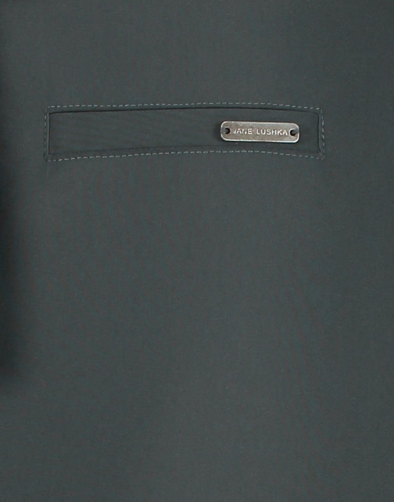 Skirt Kate Easy Wear Technical Jersey | Grigio Notte