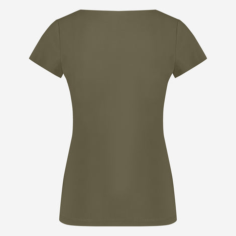 T shirt Sara Easy Wear Technical Jersey | Army