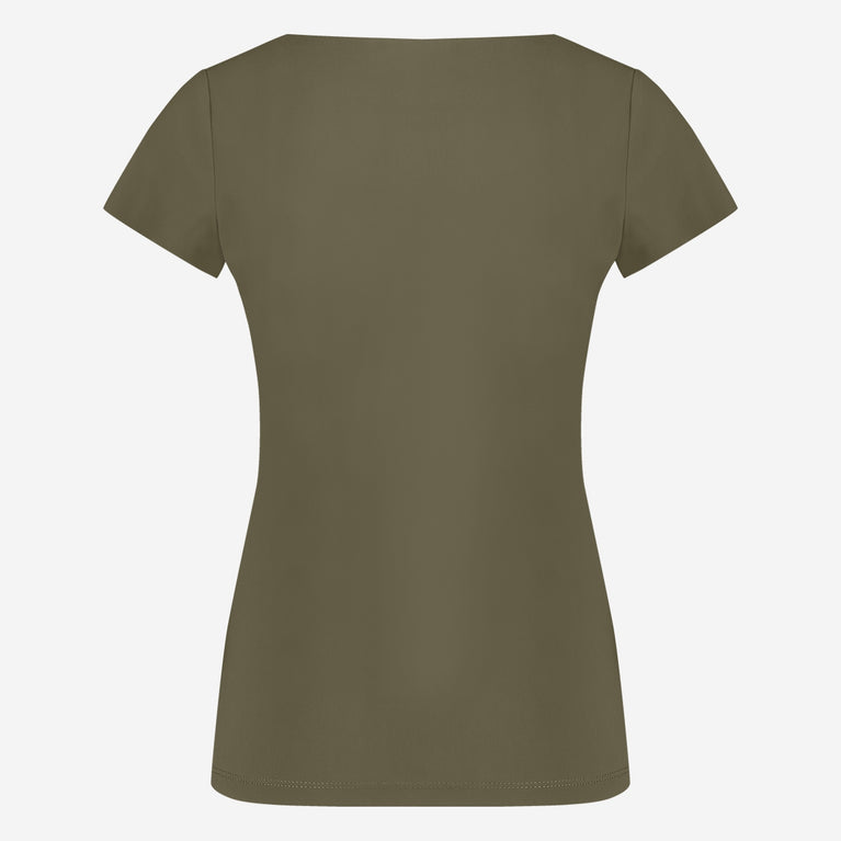 T shirt Sara Easy Wear Technical Jersey | Army