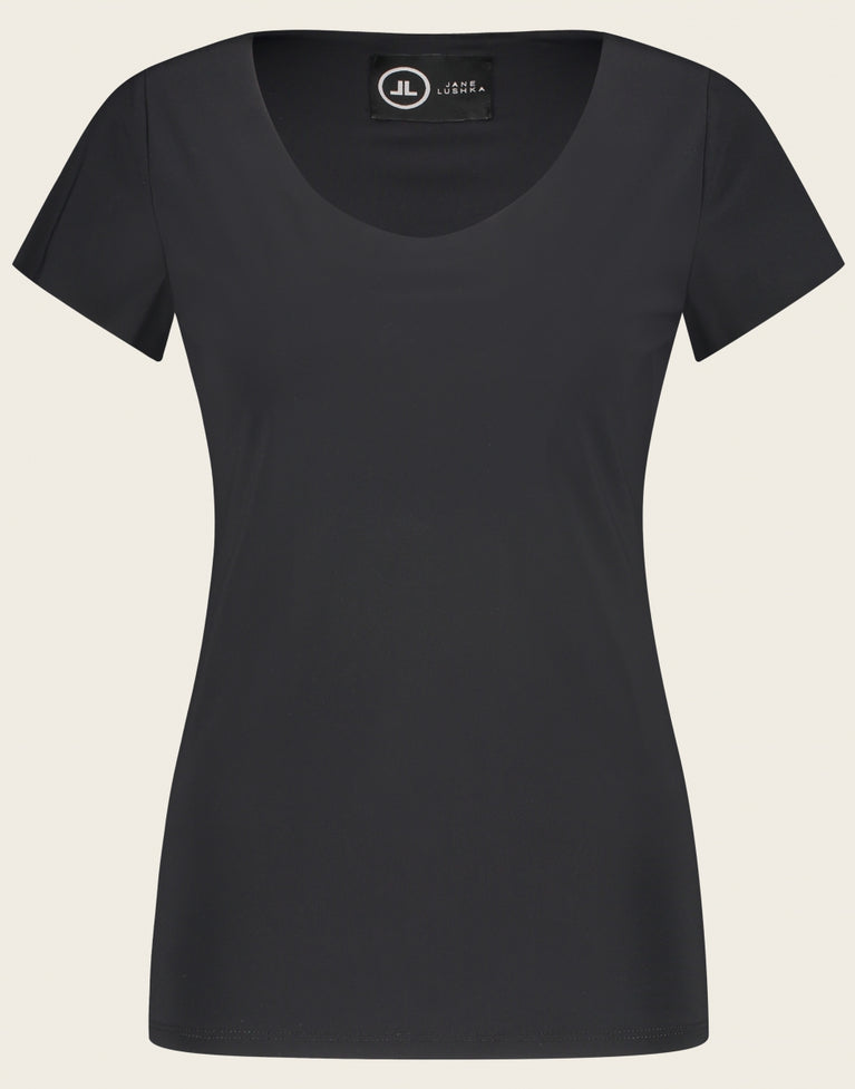 T shirt Sara Easy Wear Technical Jersey | Black