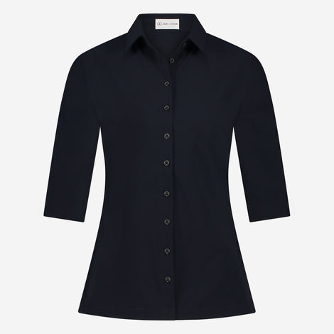 Blouse Betty Easy Wear Technical Jersey | Blue