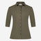 Blouse Betty Easy Wear Technical Jersey | Army