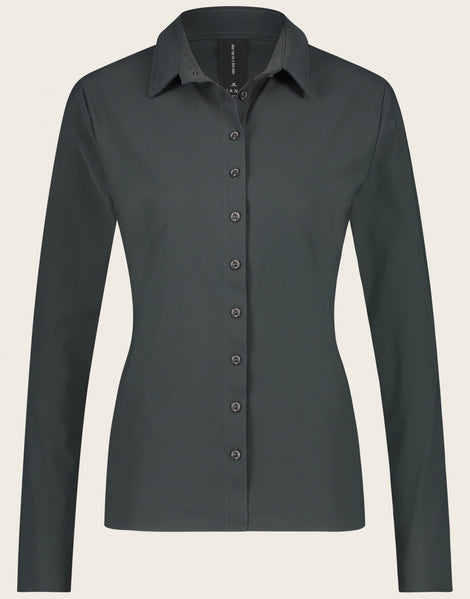 Blouse Betty Easy Wear Technical Jersey | Grigio Notte