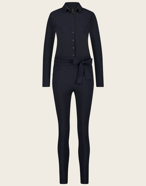 Jumpsuit Diana Easy Wear Technical Jersey | Blue