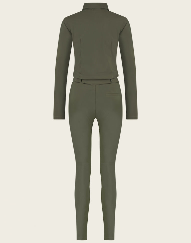 Jumpsuit Diana Easy Wear Technical Jersey | Army