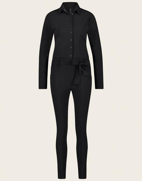 Jumpsuit Diana Easy Wear Technical Jersey | Black