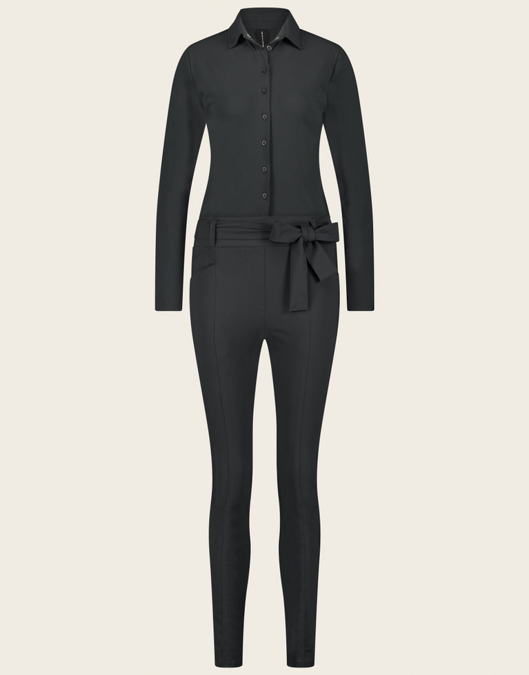 Jumpsuit Diana Easy Wear Technical Jersey | Grigio Notte