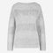 Shiny Pullover 1034 | Light Grey