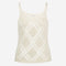 Cotton summer top 9064 | Off White