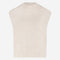 Alpaca Vest H24179 | Ecru