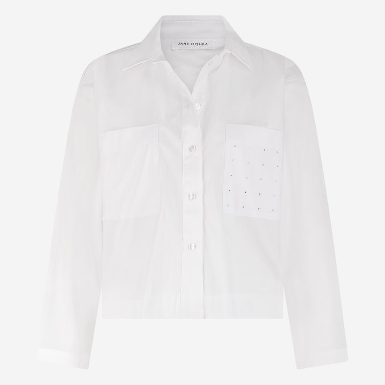 Lorenza polin blouse | White