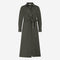 Edyta taffeta dress | Army