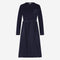 Ester mix cotton taffeta dress | Blue