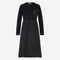 Ester mix cotton taffeta dress | Black