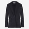 Viena blazer bonded tech jersey | Black