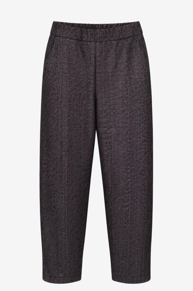 Bort viscose balloon pants | Bordo