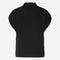 Coarse Boucle vest | Black