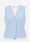 Kay structure tech jersey vest | Light Blue