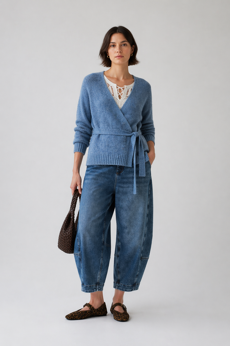 Cardigan E25071 | Blue