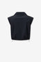 Emiko taffeta jacket | Black