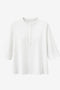 Damiana stretch technical jersey top | White