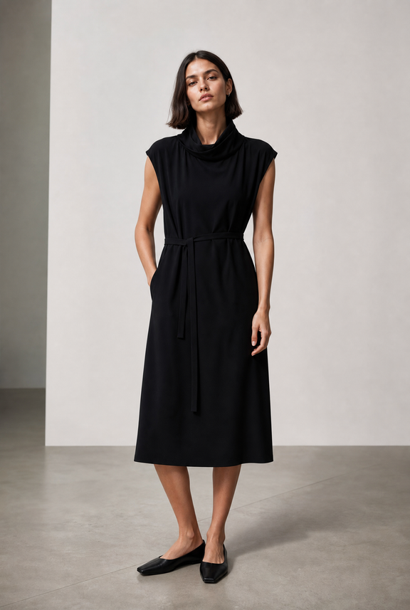 Liane dress technical jersey | Blue