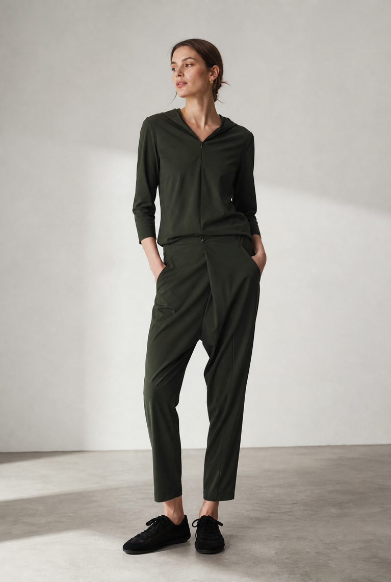 Klaus pants technical jersey | Army