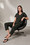 Isabelle top technical jersey | Army