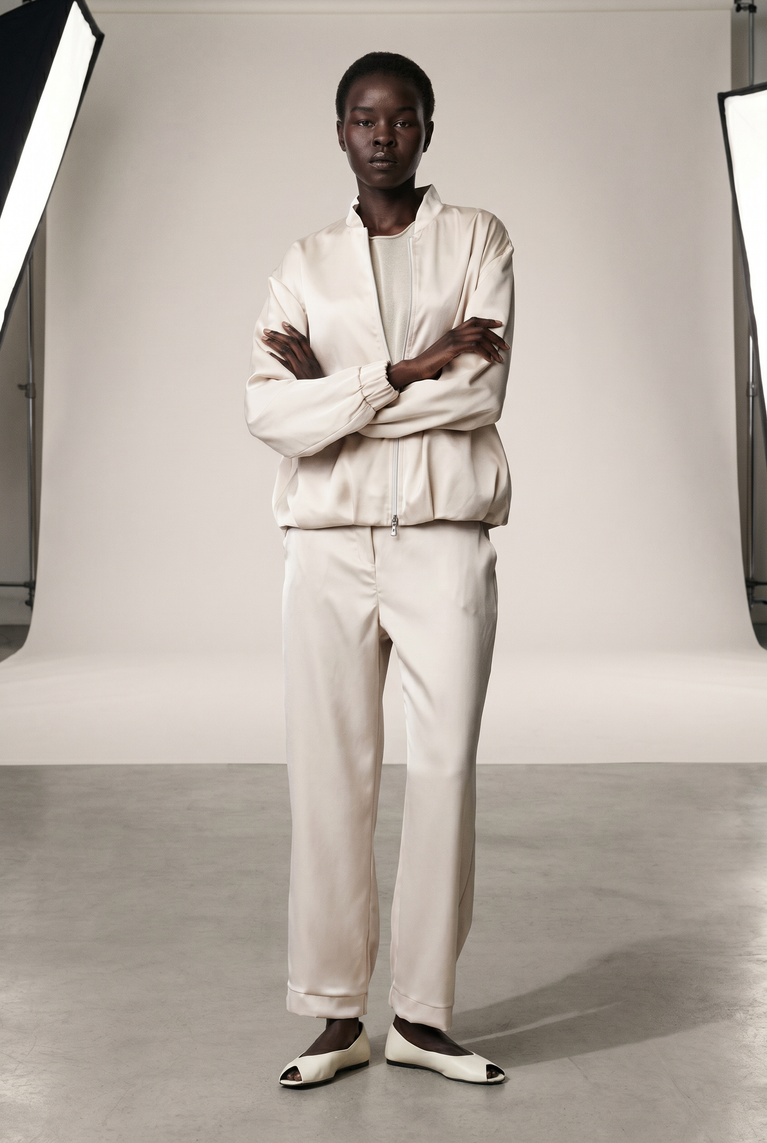 Sebastian saten pants | Perla