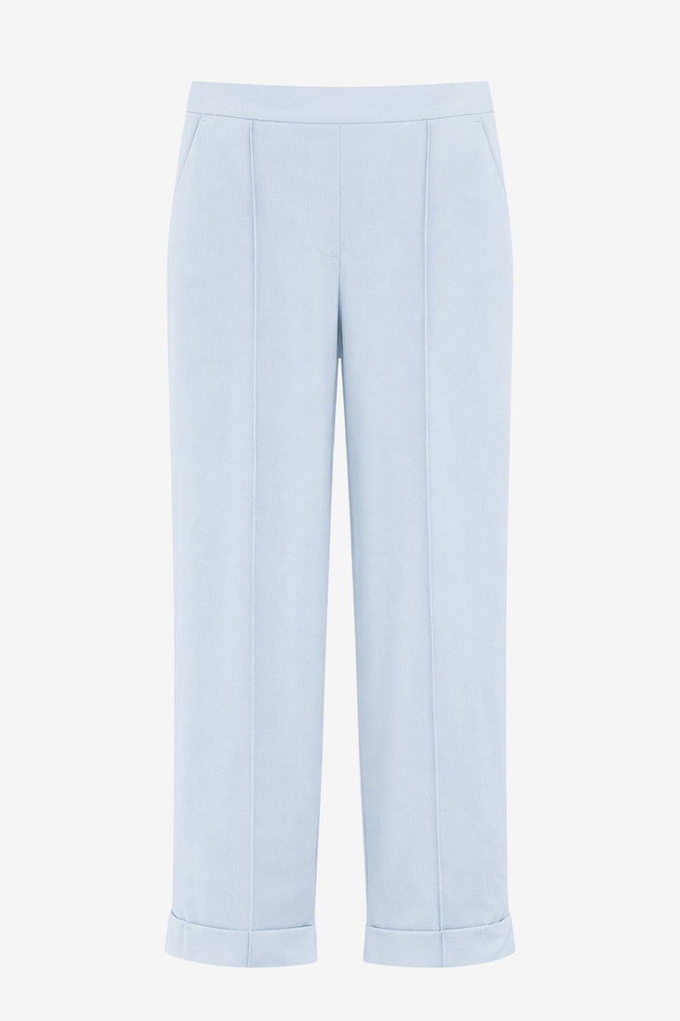 IrenaN structure technical jersey pants | Light Blue