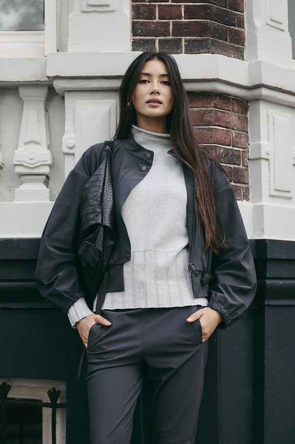 Ian jacket technical jersey | Grey