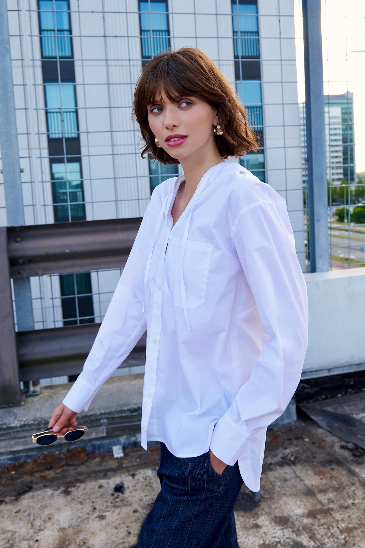 Parrot viscose elastene pants Parrot viscose elastene pants | Blue