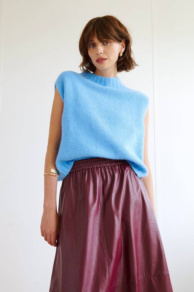 Nitty eco leather skirt Nitty eco leather skirt | Bordo
