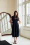 Melva dress technical jersey | Black