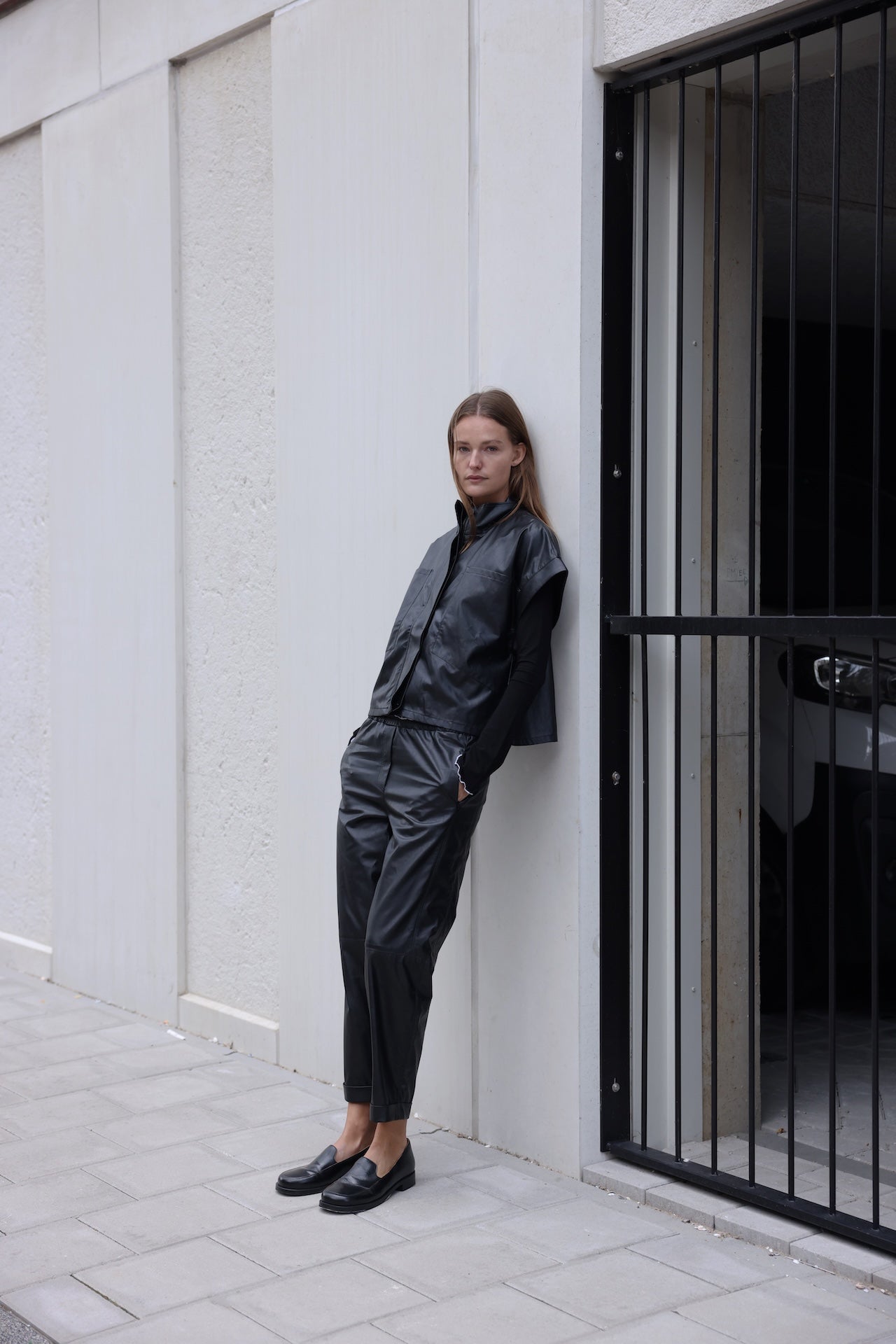 Daphne eco leather pants Daphne eco leather pants | Black