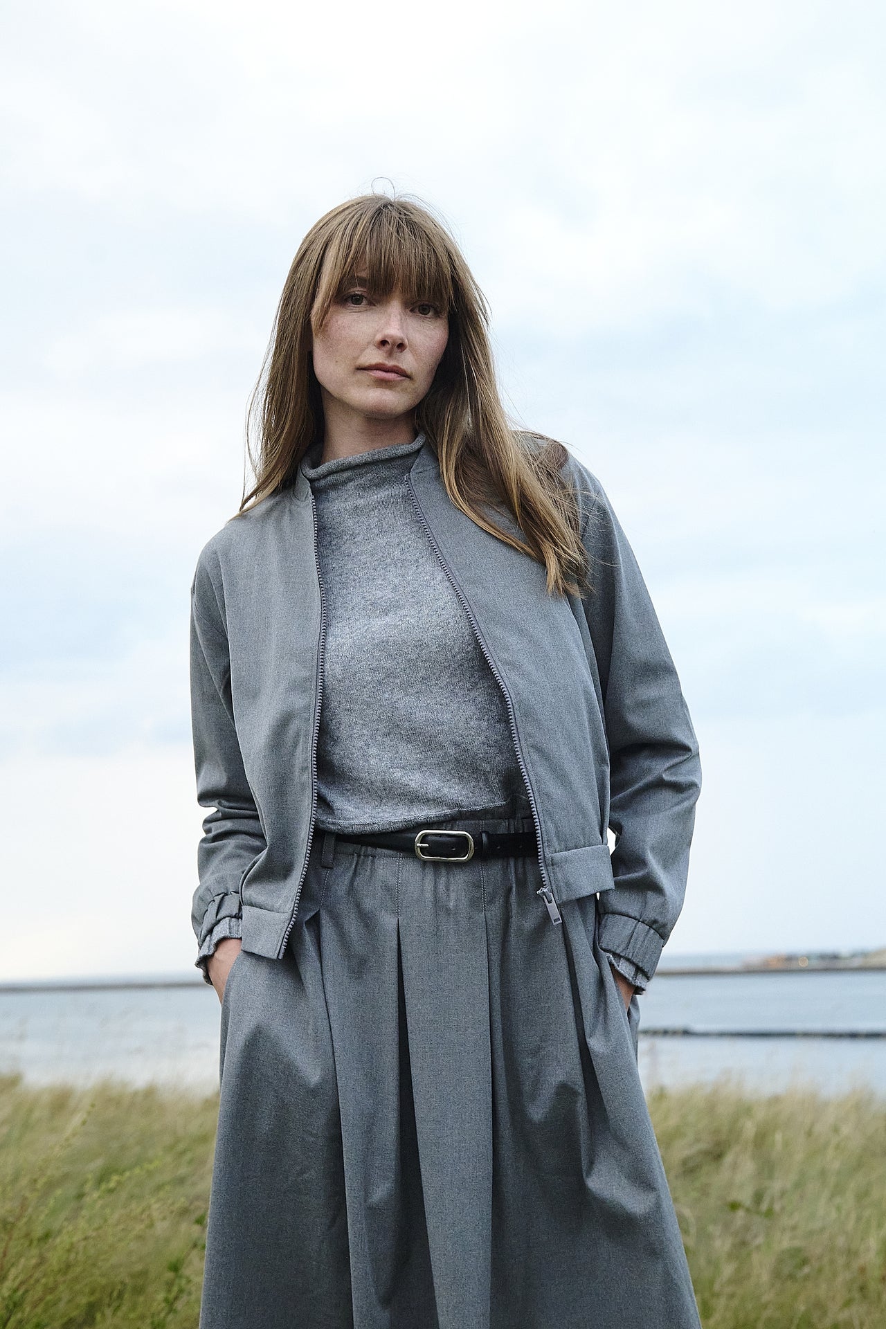 Timy viscose skirt Timy viscose skirt | Dark Grey