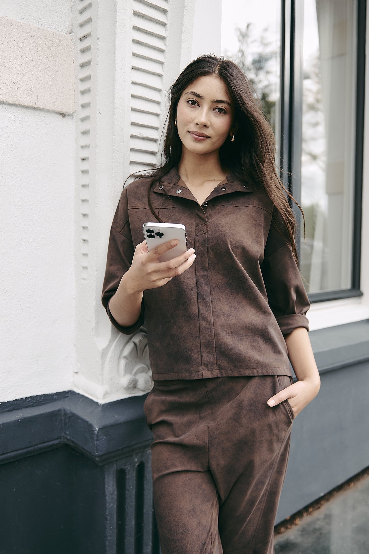 Timelia pants technical jersey Timelia pants technical jersey | Brown
