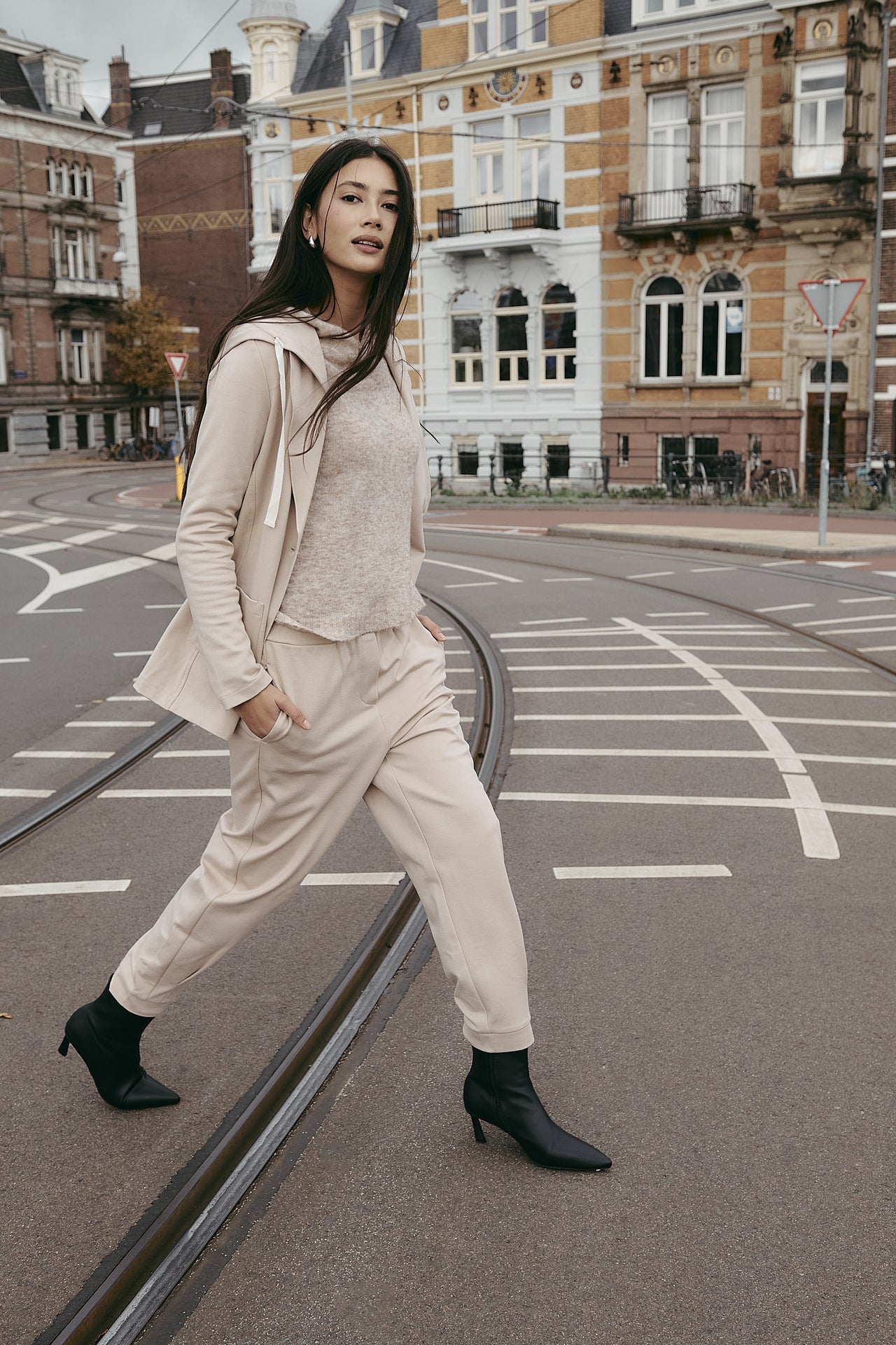 Primo viscose elastane pants Primo viscose elastane pants | Beige