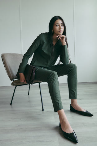 John stretch technical jersey pants | Army