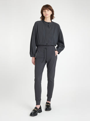 John stretch technical jersey pants | Grey