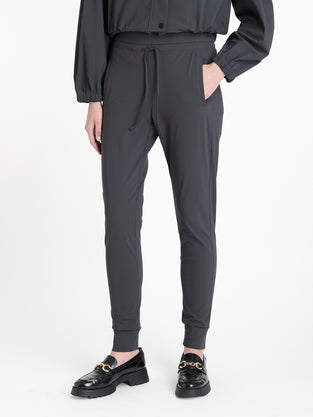 John stretch technical jersey pants | Grey